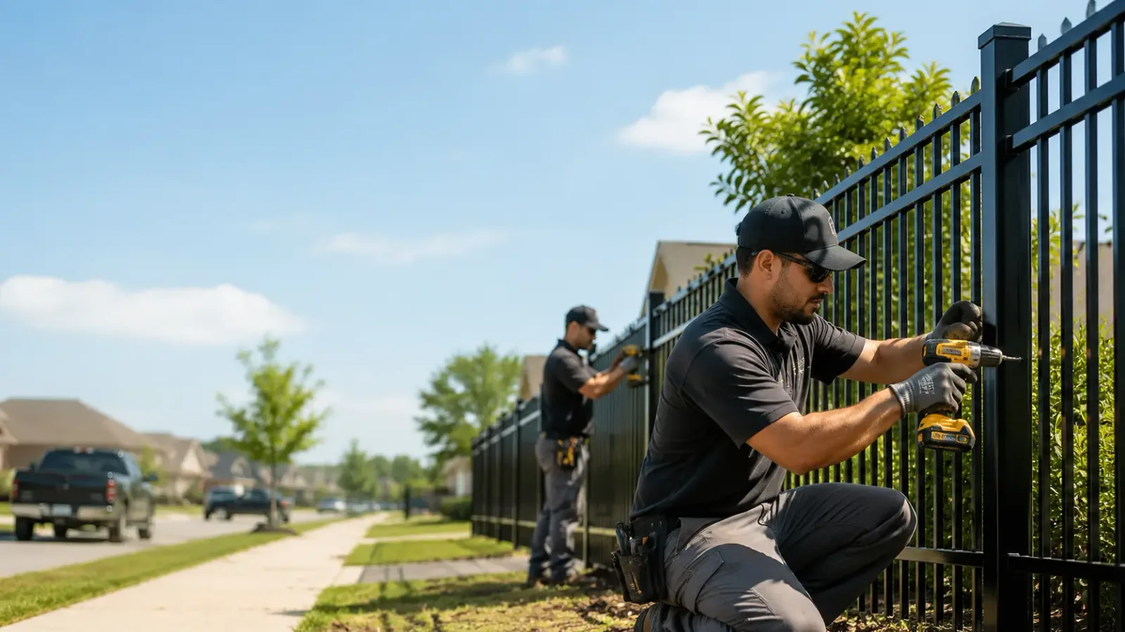 Metal Fence Installation in Greenbrier, TN